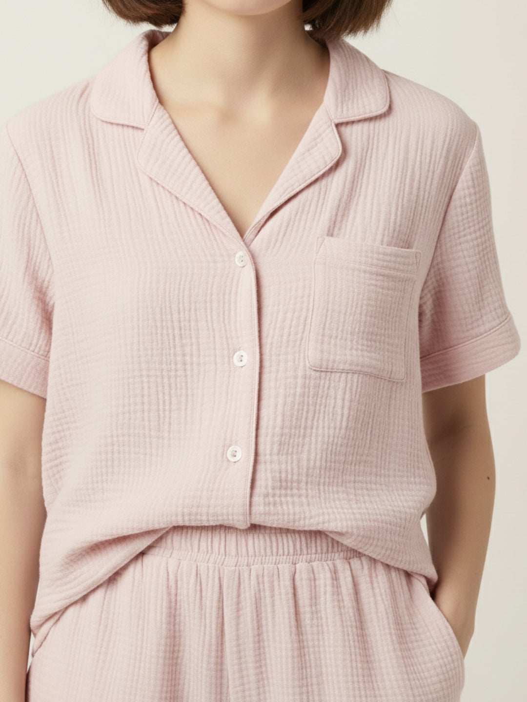 Cotton Casual Wear Stylish Night Set